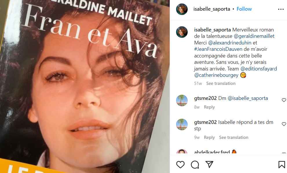 Isabelle Saporta Ex Mari Isabelle Saporta Ex Mari