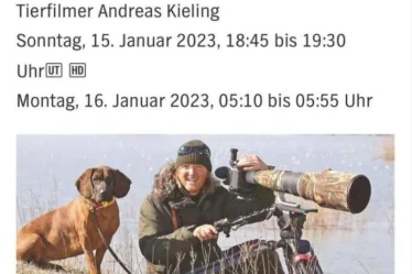 Andreas Kieling Hund Cleo Tot