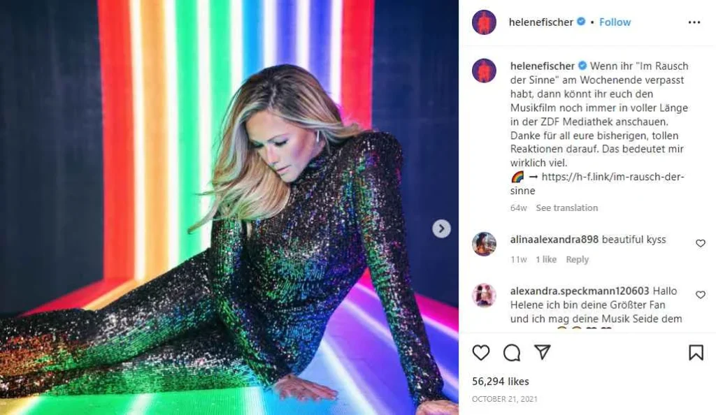 Helene Fischer Vermögen, Alter, Eltern, Ehemann, Kinder, Größe