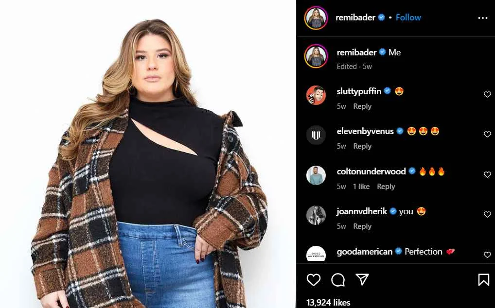 Remi Bader Weight Loss, Age, Height, Parents, Net Worth