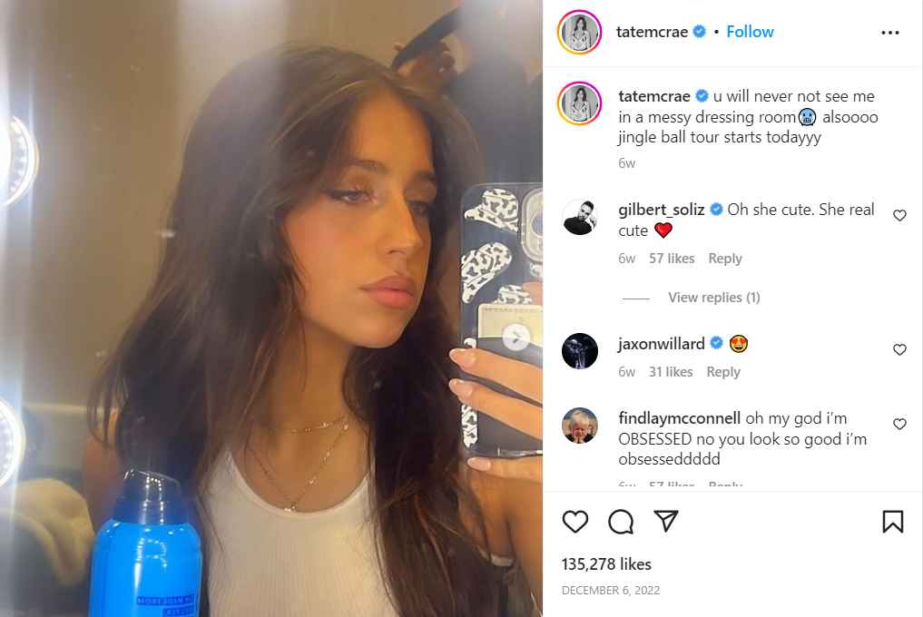 Tate Mcrae Vermögen