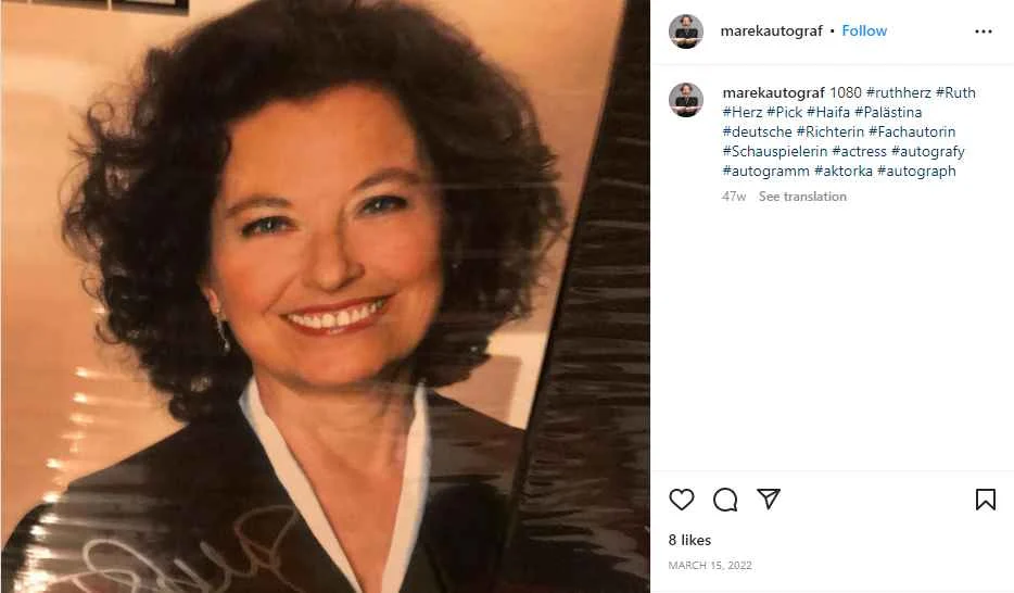 Ruth Herz Todesursache, Gestorben, Eltern, Ehemann, Kinder