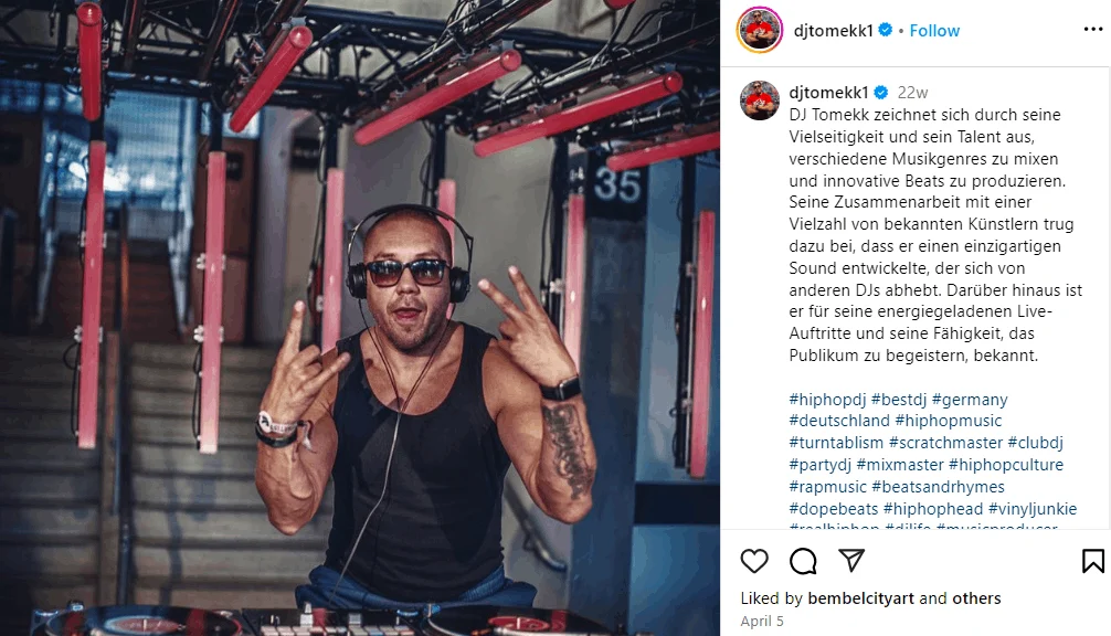 Dj Tomekk Vermögen, Alter, Partner, Kinder, Größe, Eltern