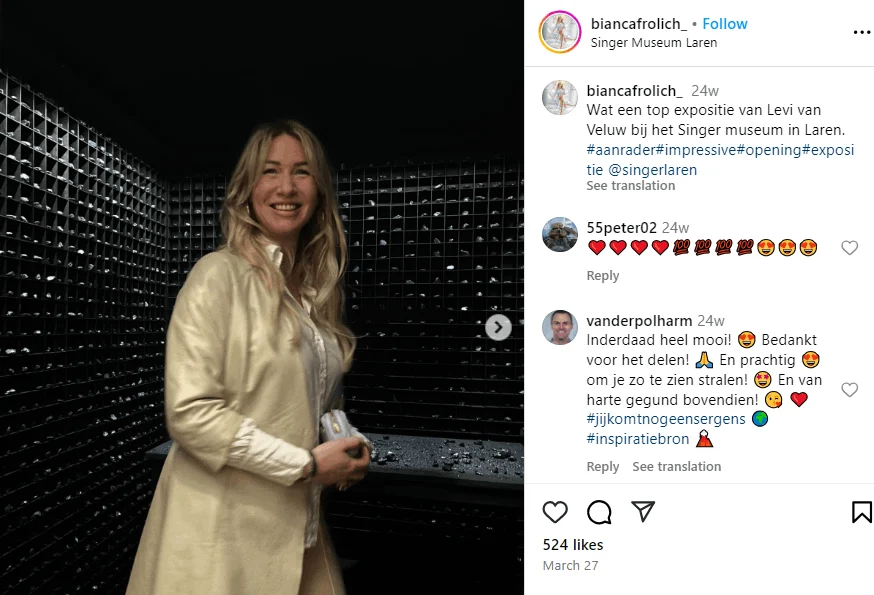 Bianca Frölich Vermogen, Partner, Leeftijd, Kinderen, Ouders