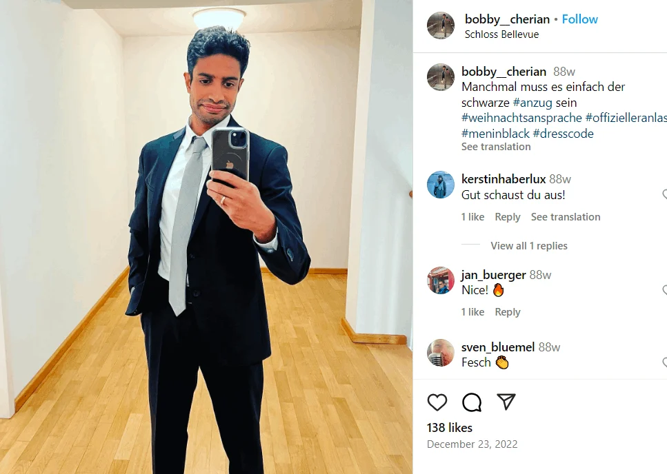 Bobby Cherian Eltern: Kinder, Partner, Vermögen, Alter, Größe