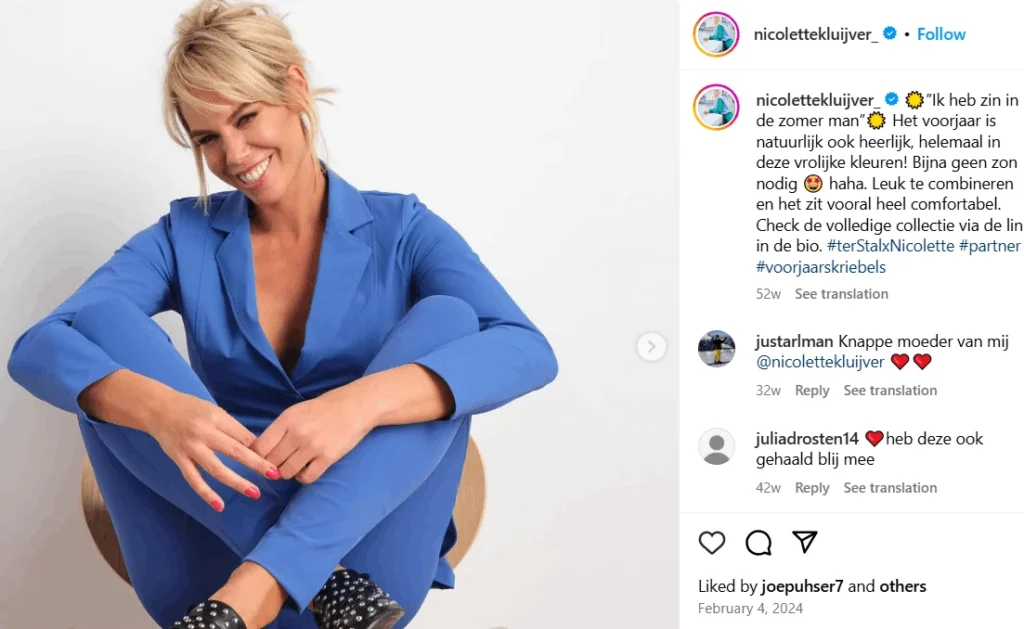 Nicolette Kluijver Nieuwe Vriend: Ouders, Lengte, Partner, Vermögen, Kinderen, Leeftijd