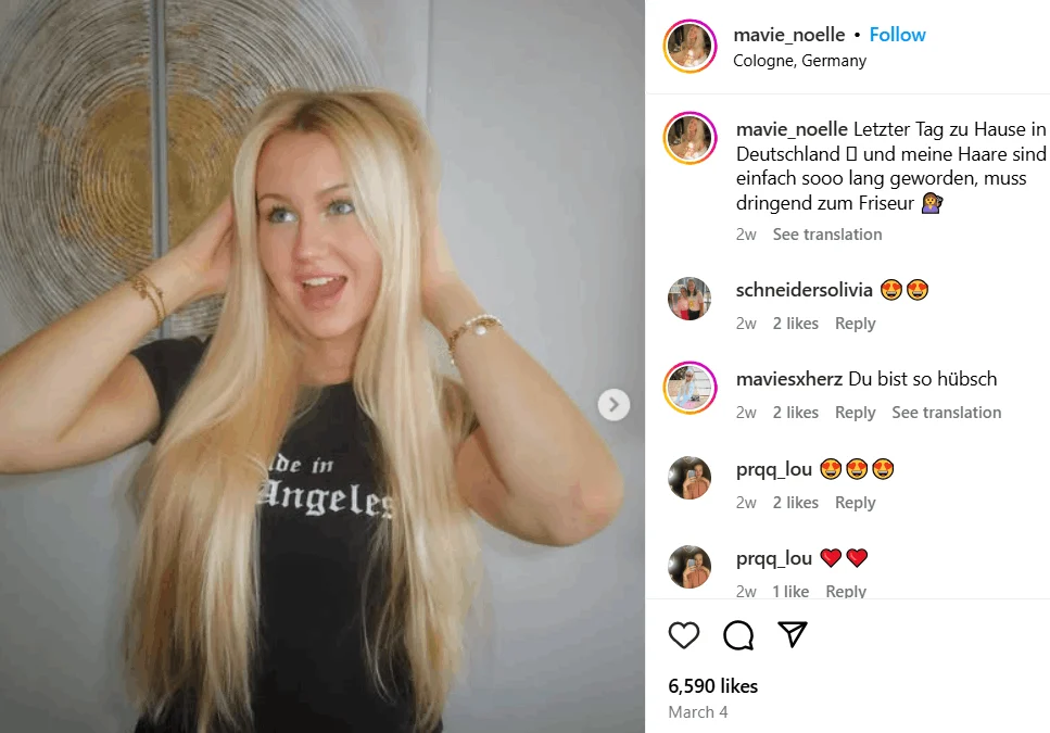 Mavie Noelle Mutter: Vermögen, Kinder, Alter, Eltern, Größe