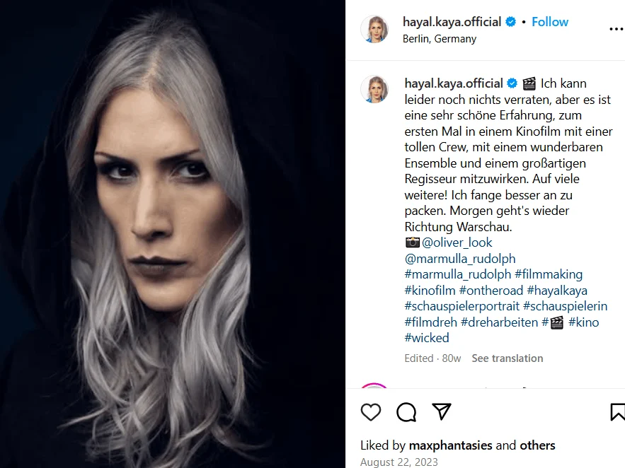 Einblicke in Hayal Kayas Leben: Die Schauspielerin hinter der Kamera