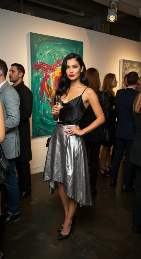 10 Elegant Metallic Skirt Ideas to Elevate Your Wardrobe