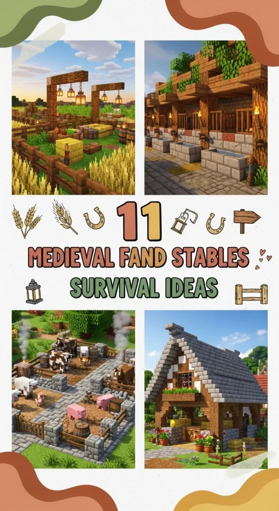 11 Medieval Farm and Stables Survival Ideas