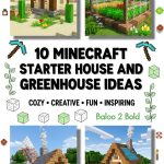10 Minecraft Starter House and Greenhouse Ideas