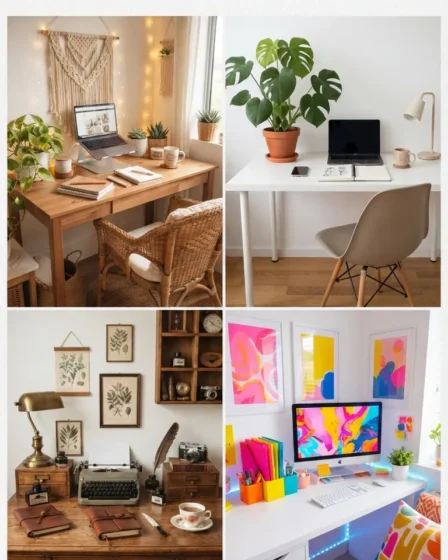 20 Aesthetic Desk Corner Ideas