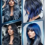 20 Blue and Grey Hair Color Ideas