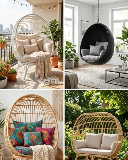 20 Amazing Egg Chair Ideas 20 Amazing Egg Chair Ideas