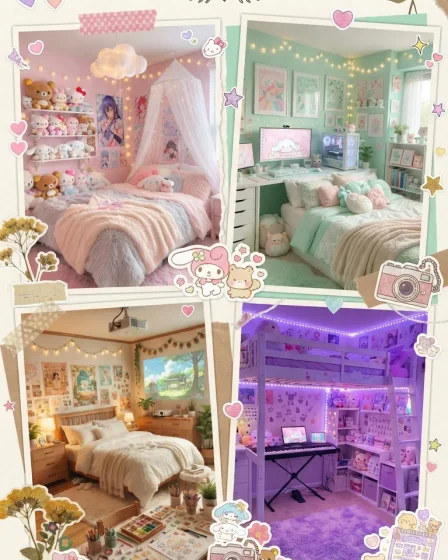 20 Simple Kawaii Room Ideas