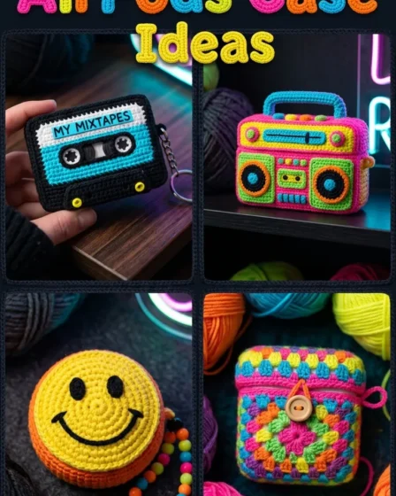 20 Crochet AirPods Case Ideas