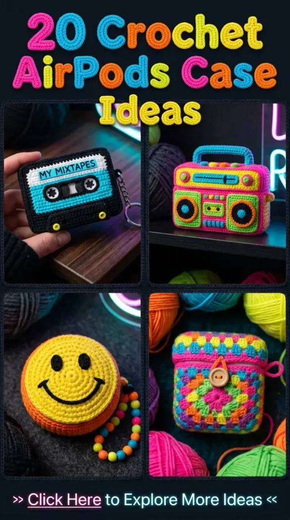 20 Crochet AirPods Case Ideas