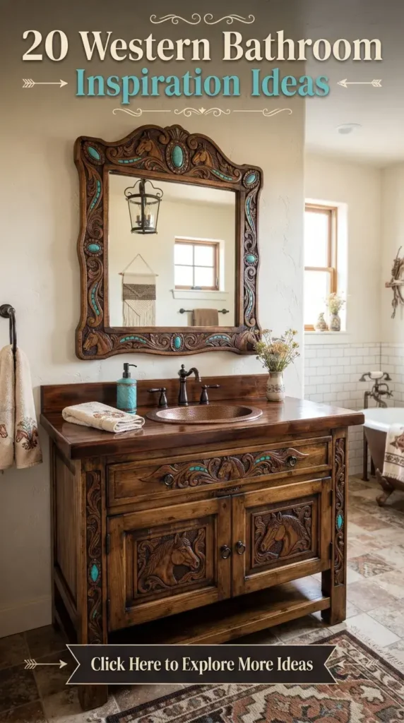 20 Western Bathroom Inspiration Ideas